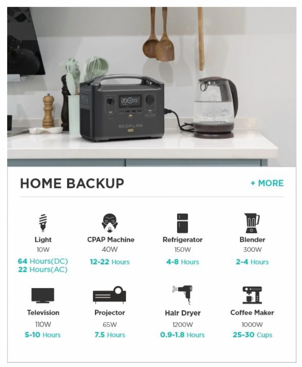 EcoFlow RIVER Pro + 160W Solar Panel