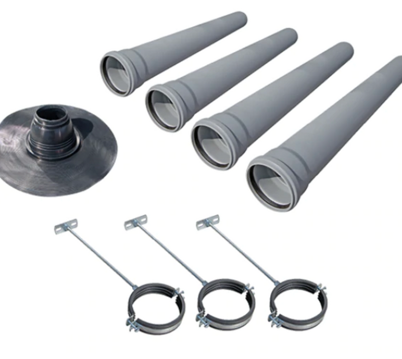 Comfort - Vent Kit that does not penetrate roof surface + Accessory Kit