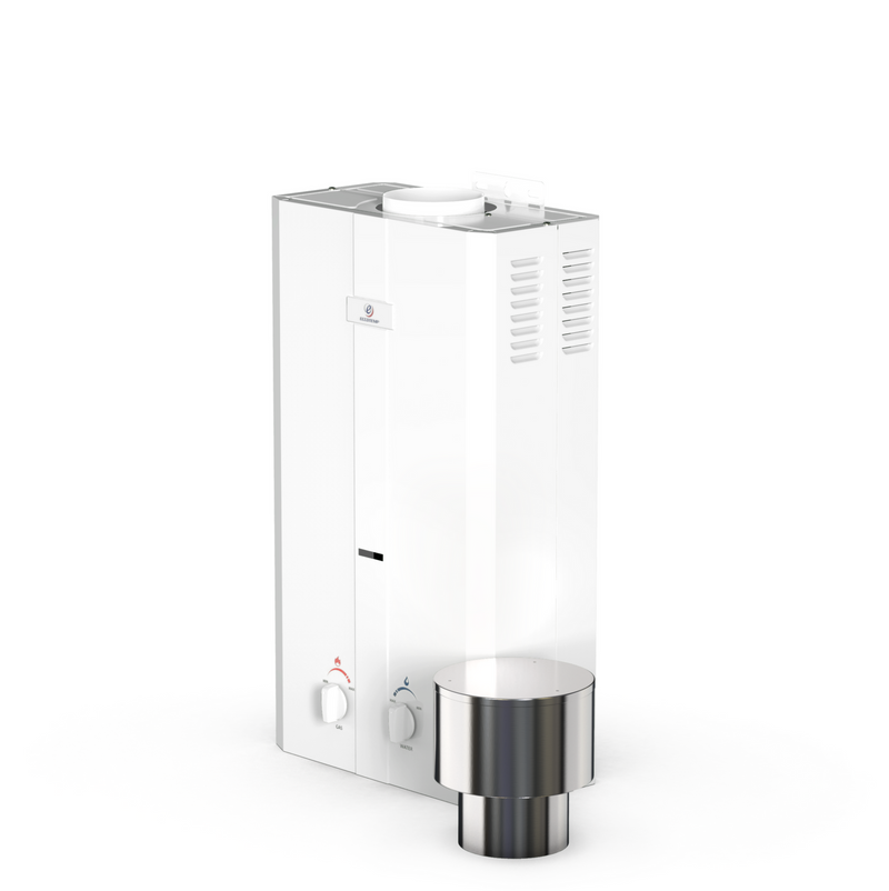 Eccotemp L10 Portable 3.0 GPM Outdoor Tankless Water Heater w/ EccoFlo Diaphragm 12V Pump and Strainer