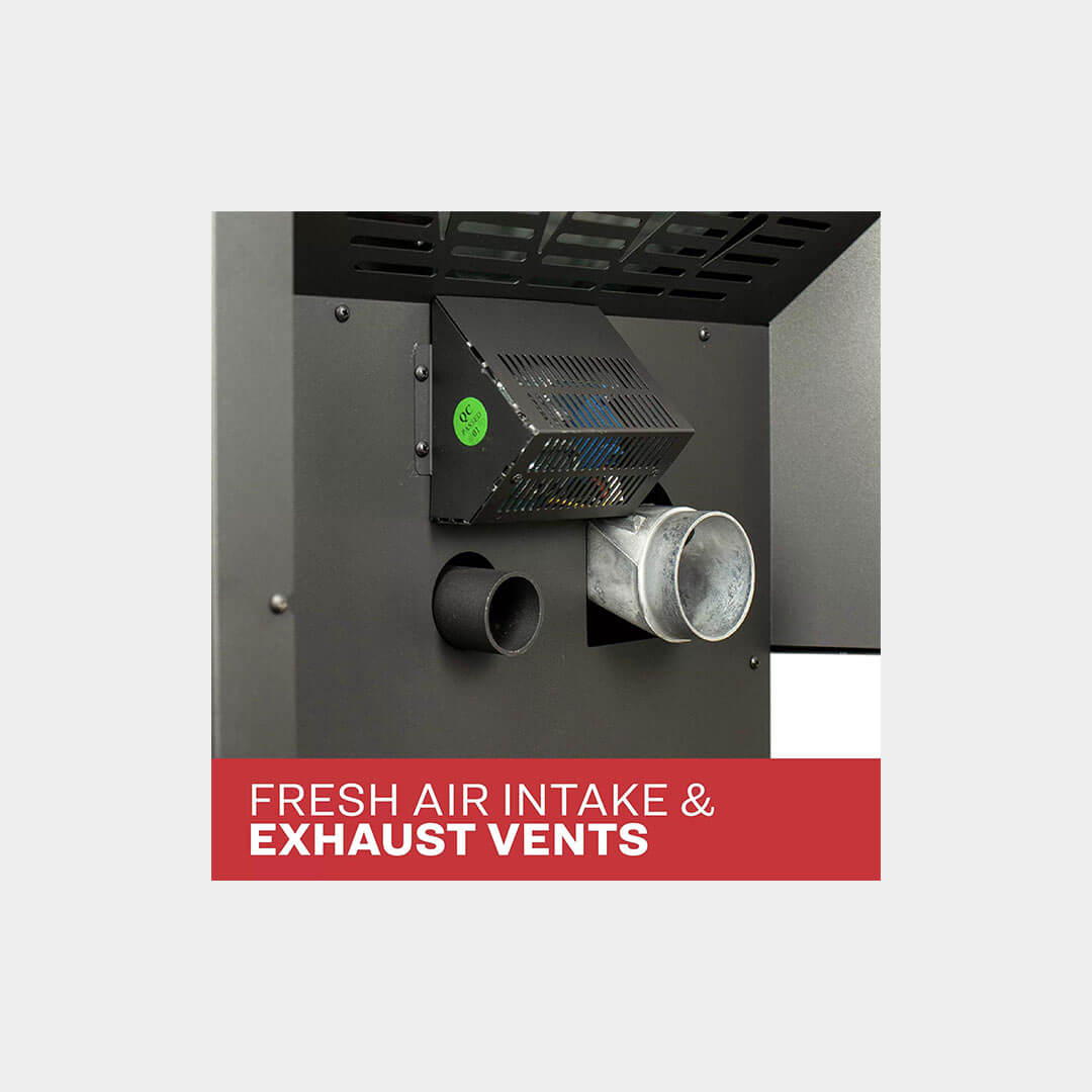 US Stove Company High Efficiency Wi-Fi Pellet Stove 90 lb. Hopper (2,200 Sq. Ft.) - Image 6